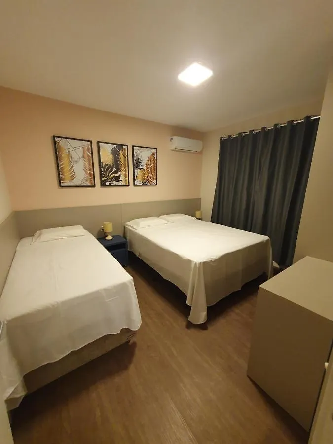 Apartamento Pe Na Areia, Beira Mar, Balneário Camboriú Brazílie